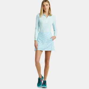 G/FORE Aye Poppy Tech Jersey A-Line Skort- Skorts & Dresses