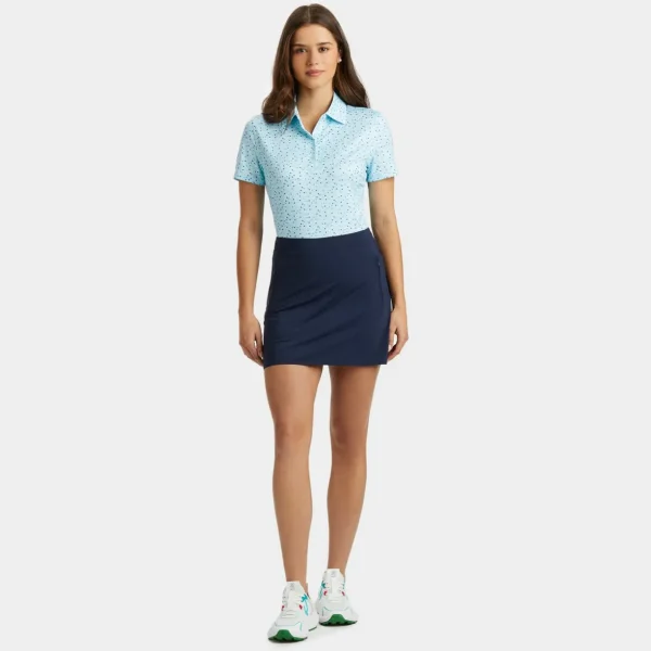 G/FORE Aye Poppy Tech Jersey Polo- Polos