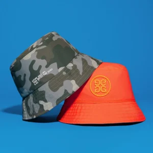 G/FORE Camo G.112 Reversible Featherweight Tech Bucket Hat- Hats