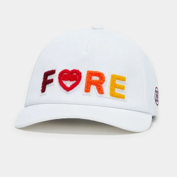 G/FORE Chenille Fore Gradient Stretch Twill Snapback Hat- Hats