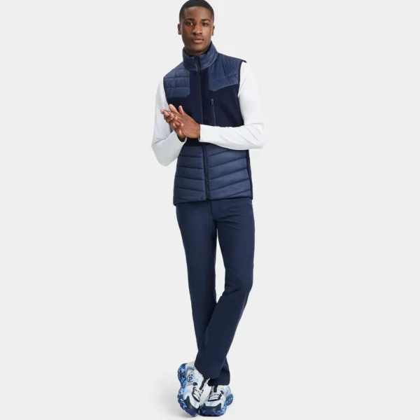 G/FORE Circle G's Chenille Merino Wool Vest- Outerwear