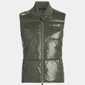 G/FORE Circle G's Coated Nylon Quilted Puffer Vest- Outerwear