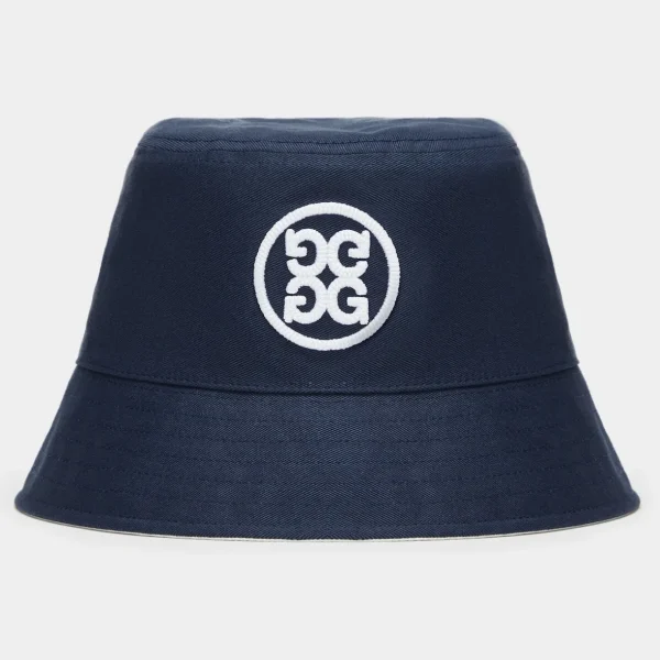 G/FORE Circle G's Reversible Cotton Twill Bucket Hat- Hats