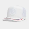 G/FORE Circle G's Soutache Cotton Twill Trucker Hat- Hats