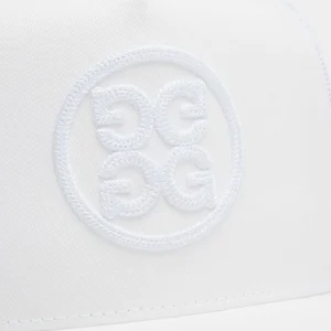 G/FORE Circle G's Soutache Cotton Twill Trucker Hat- Hats