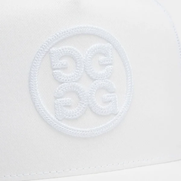 G/FORE Circle G's Soutache Cotton Twill Trucker Hat- Hats