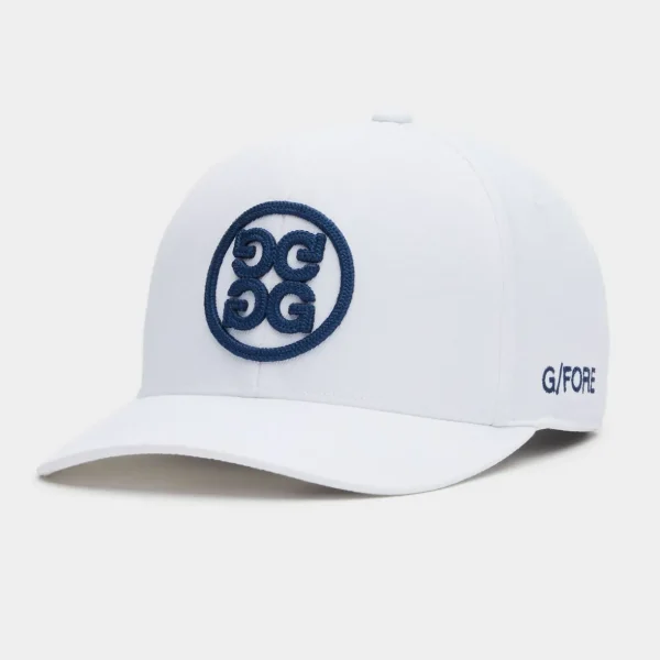 G/FORE Circle G's Stretch Twill Snapback Hat- Hats