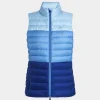 G/FORE Colour Block Lightweight Down Puffer Vest- Outerwear