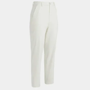 G/FORE Cotton Twill High Rise Straight Tapered Leg Trouser- Pants