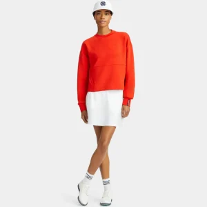 G/FORE Double Knit Perforated Circle G's Ops Sweatshirt- Mid Layers