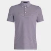 G/FORE Feeder Stripe Tech Jersey Button Down Collar Polo- Polos & Shirts