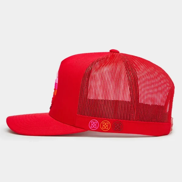 G/FORE Gradient Circle G's Cotton Twill Trucker Hat- Hats