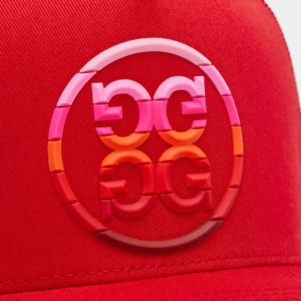 G/FORE Gradient Circle G's Cotton Twill Trucker Hat- Hats