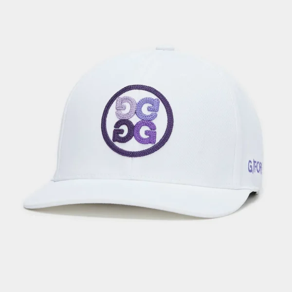 G/FORE Gradient Circle G's Stretch Twill Snapback Hat- Hats