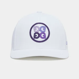 G/FORE Gradient Circle G's Stretch Twill Snapback Hat- Hats