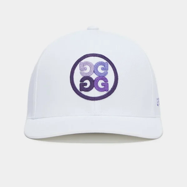 G/FORE Gradient Circle G's Stretch Twill Snapback Hat- Hats