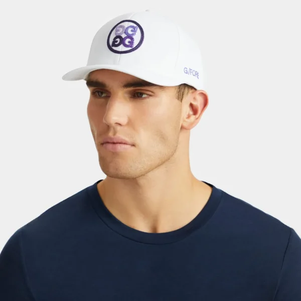 G/FORE Gradient Circle G's Stretch Twill Snapback Hat- Hats