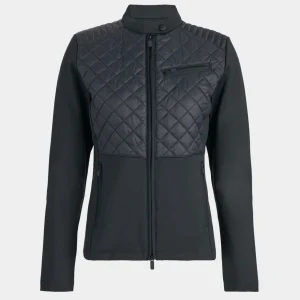 G/FORE Hybrid Moto Stretch Tech Interlock Jacket- Outerwear