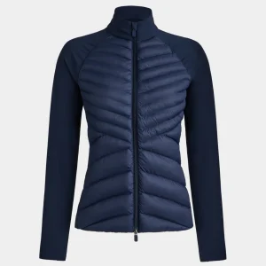 G/FORE Hybrid Quilted Tech Interlock Jacket- Outerwear