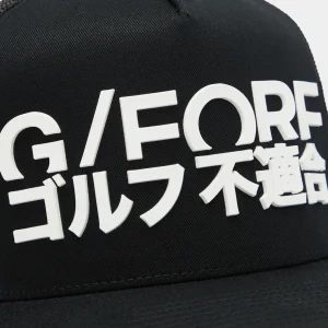 G/FORE J4 Cotton Twill Tall Trucker Hat- Hats