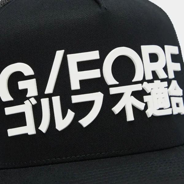 G/FORE J4 Cotton Twill Tall Trucker Hat- Hats