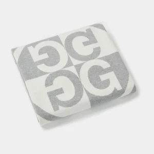 G/FORE Limited Edition Circle G's Cashmere Blend Throw Blanket- Novelty