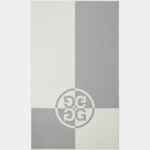 G/FORE Limited Edition Circle G's Cashmere Blend Throw Blanket- Novelty