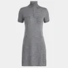 G/FORE Merino Wool Quarter Zip Pocket Sweater Dress- Skorts & Dresses