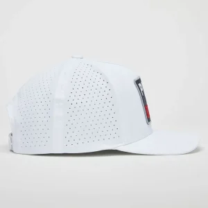 G/FORE Pray For Birdies Stretch Twill Perforated Snapback Hat- Hats