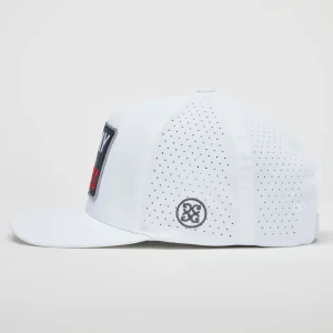 G/FORE Pray For Birdies Stretch Twill Perforated Snapback Hat- Hats