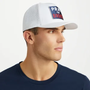 G/FORE Pray For Birdies Stretch Twill Perforated Snapback Hat- Hats