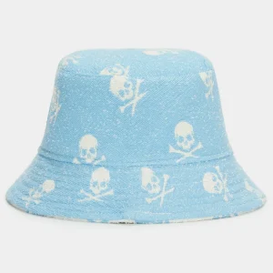 G/FORE Reversible Intarsia Skull & Tees Woven Bucket Hat- Hats