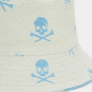 G/FORE Reversible Intarsia Skull & Tees Woven Bucket Hat- Hats