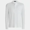 G/FORE Rib Gusset Long Sleeve Melange Ice Nylon Sun Shirt- Mid Layers