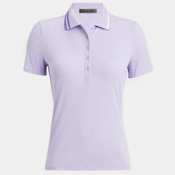 G/FORE Ribbed Tech Nylon Contrast Collar Polo- Polos