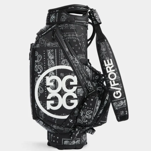 G/FORE Saffiano Bandana Print Tour Golf Bag- Golf Bags