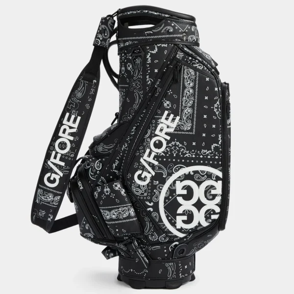 G/FORE Saffiano Bandana Print Tour Golf Bag- Golf Bags