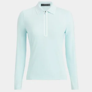 G/FORE Silky Tech Nylon Quarter Zip Polo- Polos