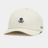 G/FORE Skull & Tees Cotton Twill Relaxed Fit Snapback Hat- Hats