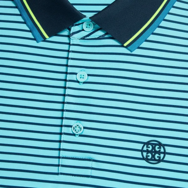 G/FORE Skull & Tees 3D Tech Jersey Polo- Polos