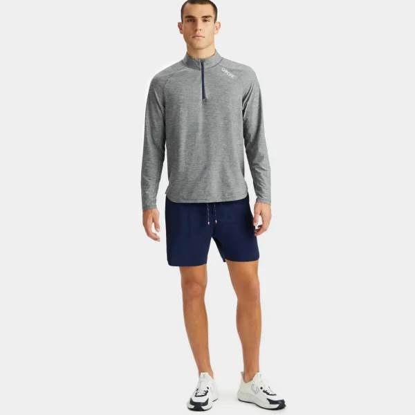 G/FORE Stretch Tech Quarter Zip Long Sleeve Pullover- Mid Layers