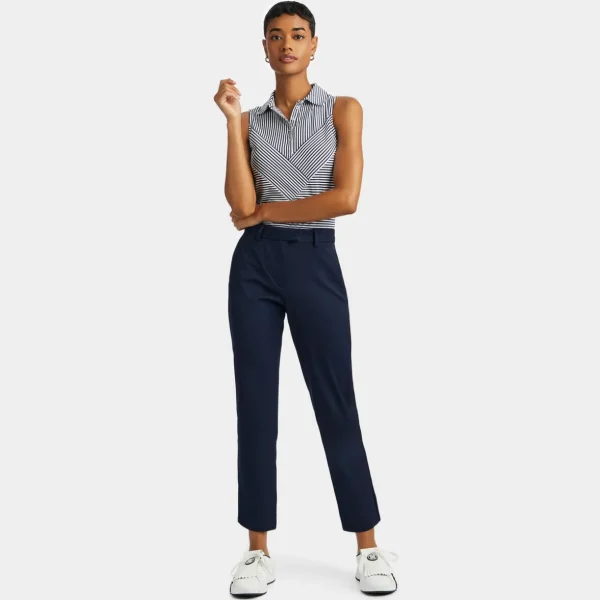 G/FORE Stretch Tech Twill Mid Rise Straight Tapered Leg Trouser- Bottoms