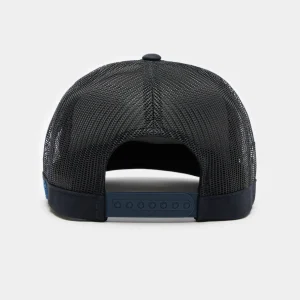 G/FORE Striped Quarter G Cotton Twill Trucker Hat- Hats