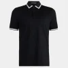 G/FORE Tux Tech Jersey Banded Sleeve Polo- Polos & Shirts