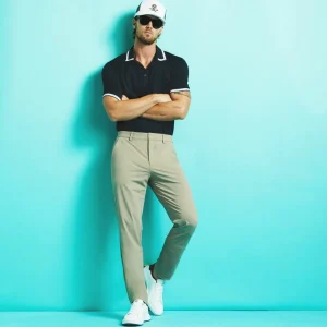 G/FORE Warp Knit Straight Leg Pant- Pants