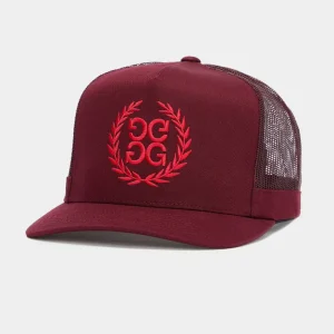 G/FORE Wreath Cotton Twill Tall Trucker Hat- Hats